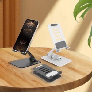 Adjustable Height Angle Metal Mobile Phone Holder Alloy Cell Phone Stand Holder for Mobile Phone Desk - Image 4