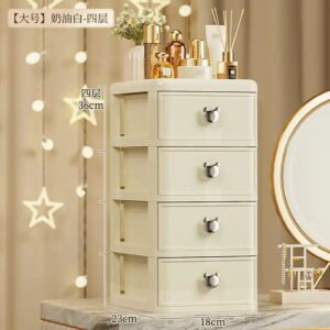 Desktop Makeup Organizer Lipstick Nail Polish Organizer Makeup Brush Holder Bathroom Skincare Cosmetic Storage - Image 7
