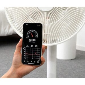 RUNAL 14 Inch Rechargeable Bldc Motor Wireless Dc Electric Floor Standing Air Cooling Fan With Remote Control For Home Room - Image 5