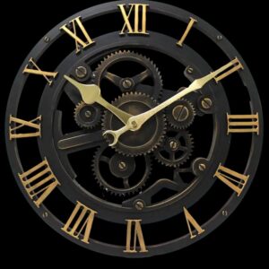Gear Retro Large Circular Clocks 14" Industrial New Design Punk Gear Art Decor House Clock - Image 3