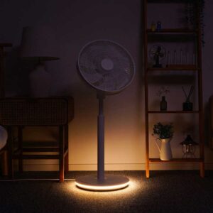 RUNAL 14 Inch Rechargeable Bldc Motor Wireless Dc Electric Floor Standing Air Cooling Fan With Remote Control For Home Room - Image 7