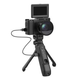 4K Vlog Digital Video Camera with 3.0'' Rotation Screen and Remoter Control Camcorder HD Digital Zoom Camera - Image 3