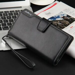 Wholesale baellerry men's 3 fold pu hand wallet - Image 4