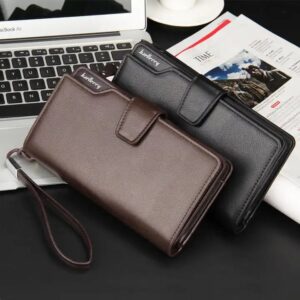Wholesale baellerry men's 3 fold pu hand wallet - Image 7