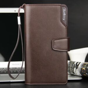 Wholesale baellerry men's 3 fold pu hand wallet - Image 6