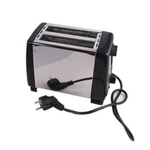 CE 110-220V household stainless steel double-slot toaster automatic mini breakfast toast 2 slice bread toaster - Image 4