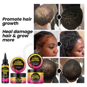 100% Natural Ingredient Hair Care Chebe Powder Oil Butter Chebe Hair Products For Growth - Image 3