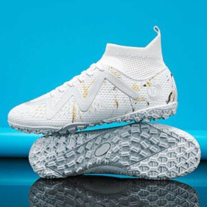 Outdoor Professional Men Football Sneakers Boy Soccer Shoes High Ankle Men's Cleats Training Sport Shoes Soccer Boots - Image 5