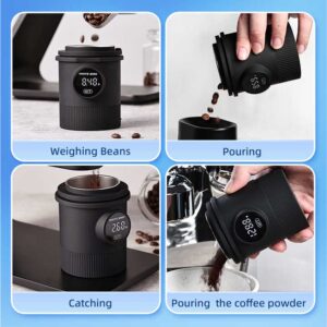 Type-C Charging Coffees Scale First 2-in-1 Ground Coffee Dosing Cup Scale Coffee Grinder Scales - Image 3