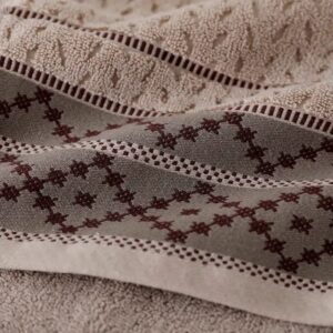 High Color Fastness Wholesale 100% Bamboo Fiber Bath Towels Sets For Hotel and Spa - Image 5