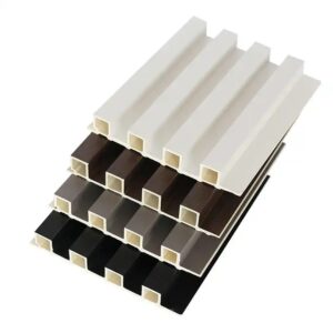 Wooden Grain PVC Wpc Wall Panels Designs for Decoration - Image 5