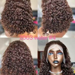 natural hair pixie curly Perruque raw curly cuticle aligned hair lace frontal human hair wigs for black women - Image 5