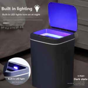 Sensor Automatic Dustbin Nordic Sensor Garbage Can Waste Bins smart trash bin with bag dust bin - Image 1