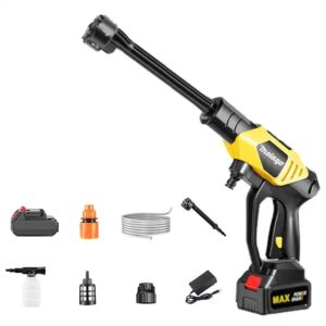 Washing Tool 800w Rechargeable Mini Automatic Car Wash Cordless Washer Gun Portable Electric High Pressure Machine Car Washer - Image 5