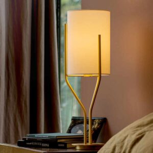 Designer Minimalist Living Room Floor Lamp Sofa Bedroom Showroom Villa Fabric Upright Floor Lamp - Image 4