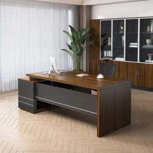 Modern office table executive desk office computer table office furniture computer table - Image 3