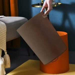 8L/12L Plastic Garbage Can Double Buckets for Home Storage Easy-to-Use round Trash Can for Kitchen Office Hotel Bedroom Family - Image 7