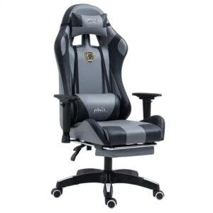High Back Sillas Gamer Computer Racing Chair Adjustable Ergonomic Gaming Chair with Footrest - Image 7