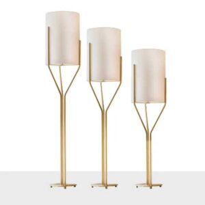 Designer Minimalist Living Room Floor Lamp Sofa Bedroom Showroom Villa Fabric Upright Floor Lamp - Image 6