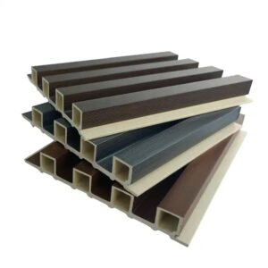 Wooden Grain PVC Wpc Wall Panels Designs for Decoration - Image 7
