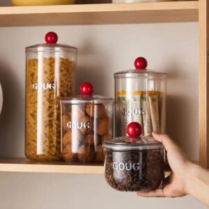 Modern Design Kitchen Containers Plastic Airtight Food Storage Container Set for Kitchen Storage - Image 3