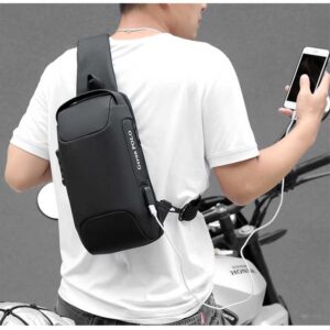 Twinkle Men fashion Crossbody Messenger Bags For Man boys Anti-theft Bag factory price waist bags BSCI ISO9001 - Image 4