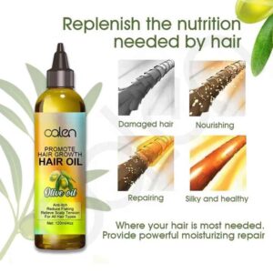 Olive Oil Hair Scalp Oil Organic Natural Scalp Massage Oil For Hair Growth Anti-Itching 4OZ - Image 5