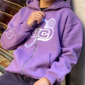 Pullover Heavyweight Sweatshirts Streetwear HipHop Hoodie Men factory Custom logo French Terry 3d puff printing zip up Hoodies - Image 6