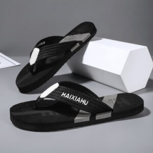 Men Flip Flops Summer Anti-skid Outdoor Breathable Beach Slippers Casual Household Casual Shoes Quick Dry Comfort Sandals - Image 2