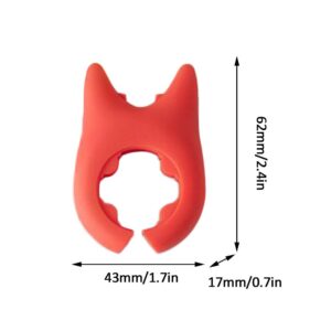 Portable Silicone Anti-overflow Pot Lid Clip Anti-scalding Spoon Holder Support Rack Kitchen Universal Spatula Bracket Clip - Image 2