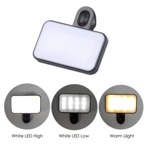 Pocket LED Selfie Light For IPhone IPad Mobile Phone Laptop Clip Flash Fill Video Photo Ringlight Photography Lamp - Image 4