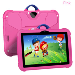 New Cartoon Pattern Kids Tablet 7 Inch Quad Core 4GB RAM 64GB ROM Android Learning Education Games Tablets Children's Gifts - Image 2