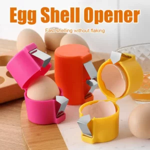 New Egg Shell Opener Portable Egg Opener Kitchen Handheld Egg Shell Crusher Household Press Egg Shell Separator - Image 3