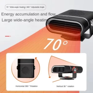 Xiaomi Mijia Portable Car Heater Car 12v Heater 24v Car Heater Windshield Automatic Defogging Defrost Heater Fast Heating - Image 6