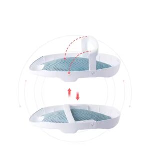 Baby Bathtub Pad Baby Bath Seat Floating Water Pad Newborn Support Seat Mat Foldable - Image 6
