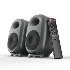 Bestisan 80W Gaming Bluetooth Bookshelf Speakers Computer Active Speaker Soundbar Hifi Home Theater Sound System Bass For PC TV - Image 4