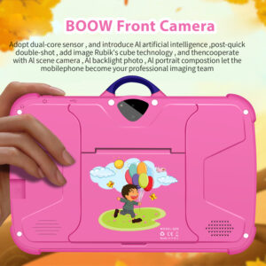 New Cartoon Pattern Kids Tablet 7 Inch Quad Core 4GB RAM 64GB ROM Android Learning Education Games Tablets Children's Gifts - Image 3