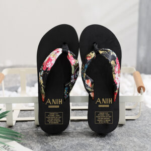 Women Summer EVA Slipper Bohemian Satin Ribbon Female Flip Flop 2024 Beach Simple Leisure Ladies Shoes Sandal Chaussure Femme - Image 3