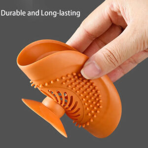 Silicone Anti-blocking Bathtub Stopper for Bathroom Floor Drain Shower Sink Kitchen Household Strainer Tools - Image 3