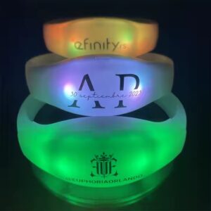 Remote Controlled LED Bracelet DMX Control LED Wristband Outdoor Party Silicone Remote Controlled Flashing - Image 7