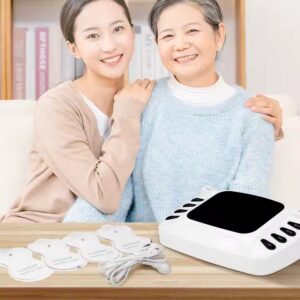 Electronic Foot Massage Ems Stimulator Shoes Electric Physiotherapy Acupuncture Tens Unit Pulse Massager With Slippers - Image 3