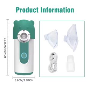 Fitconn adults kids Asthma Inhaler nebulizador Machine Household Portable Ultrasonic Mesh Nebulizer - Image 7