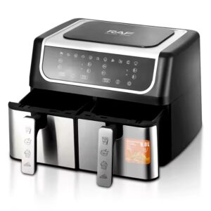RAF Smart Digital Multi-Purpose Oil Free Split Design Easy-clean Electric Air Fryer - Image 6