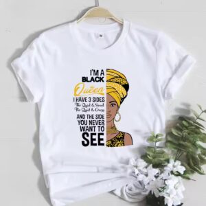 Africa hot sale women fashion short sleeve round neck sublimation print t shirts for women spring summer autumn - Image 3
