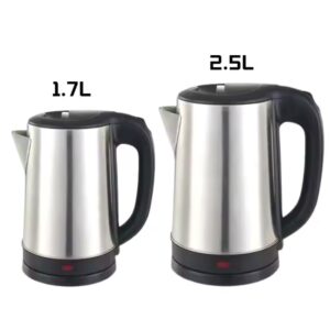 220V stainless steel tea boiler 360 degree rotational base outdoor household electric kettle - Image 6