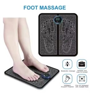 Feet Muscle Stimulator Massage Mat Electric Vibrating EMS Electric Foot Massager - Image 4