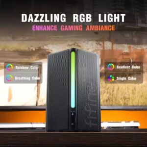 Fifine A20 Outdoor Small Surround Bass Speaker Studio Monitor Gaming Speakers Audio System Sound Music Speaker For PC - Image 5