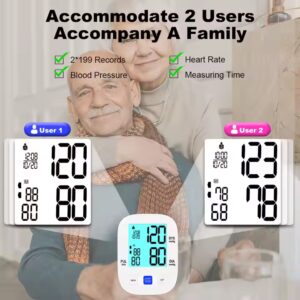Portable Upper Arm Medical Voice Smart Sphygmomanometer Eletronic BP Machine Digital Upper Arm Blood Pressure Monitor - Image 3