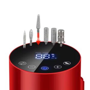 Electric 35000RPM Nail Drill Machine File Drill Set Kit for Acrylic Nails Nail Art Polisher Sets Glazing Manicure Pedicure - Image 4