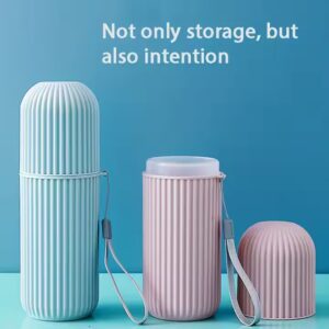 Bathroom Accessories Travel Toothbrush Storage Box Dust-proof Tooth Brush Holder Case Toothbrush Organizer - Image 4